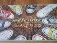 MT72-27 Коврик придверный "Welcome-bye-bye" 60*40