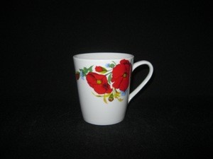 ф0588 Кружка 300 см3, "Классик", "Маки красные"