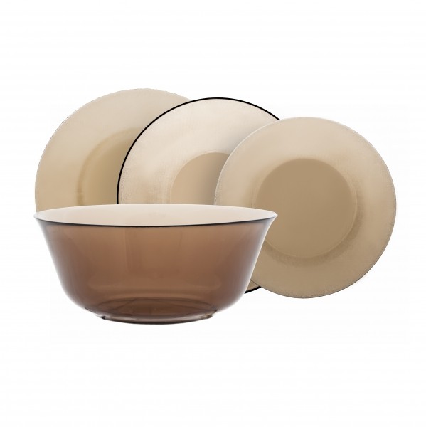 Набор тарелок 19 пр ДИРЕКТОР ЭКЛИПС дымч (68672) H0092