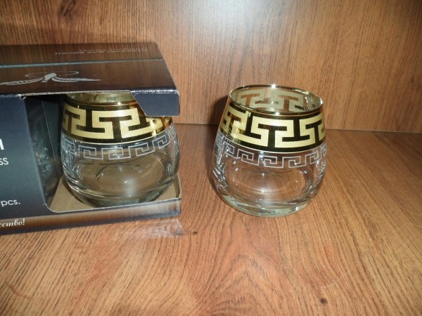 EAV03-2070 Набор 6 стаканов д/виски  Греч. узор