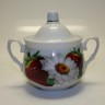 ф0780 Сахарница 450 см3 "кирмаш","Сочная клубника"