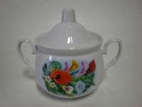 ф1744 Сахарница 450см3 кирмаш  Экзотика