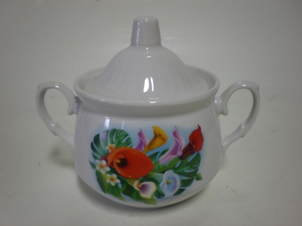 ф1744 Сахарница 450см3 кирмаш  Экзотика