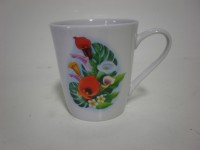 ф1750 Кружка 300 см3,  деколь  Экзотика