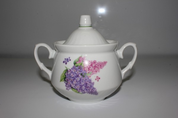 ф0358/1 Сахарница 450 см3 "кирмаш","Сирень"